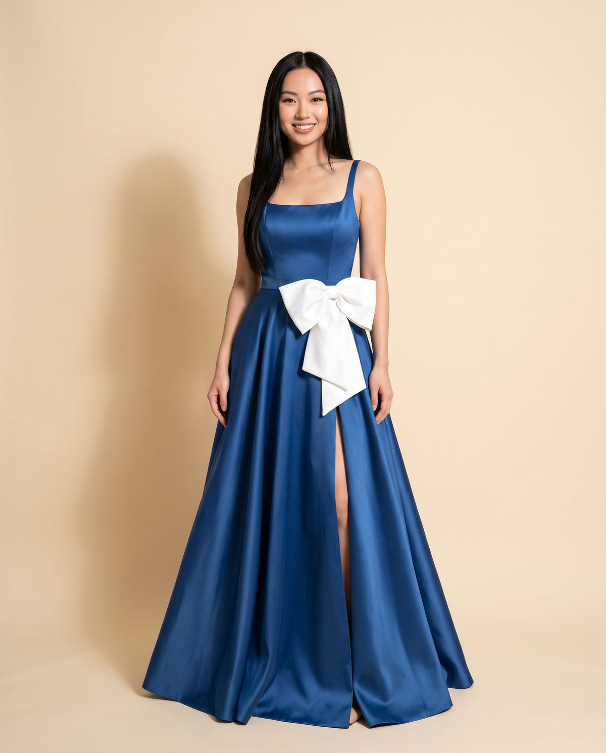 Robe Princesse avec boucle Bleu pâle