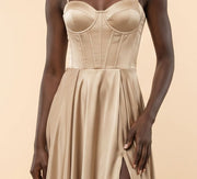 Robe Corset Champagne