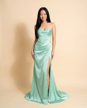 Corset Avec Fente Menthe