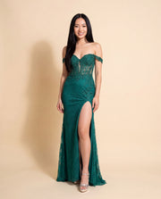 Robe Corset Émeraude