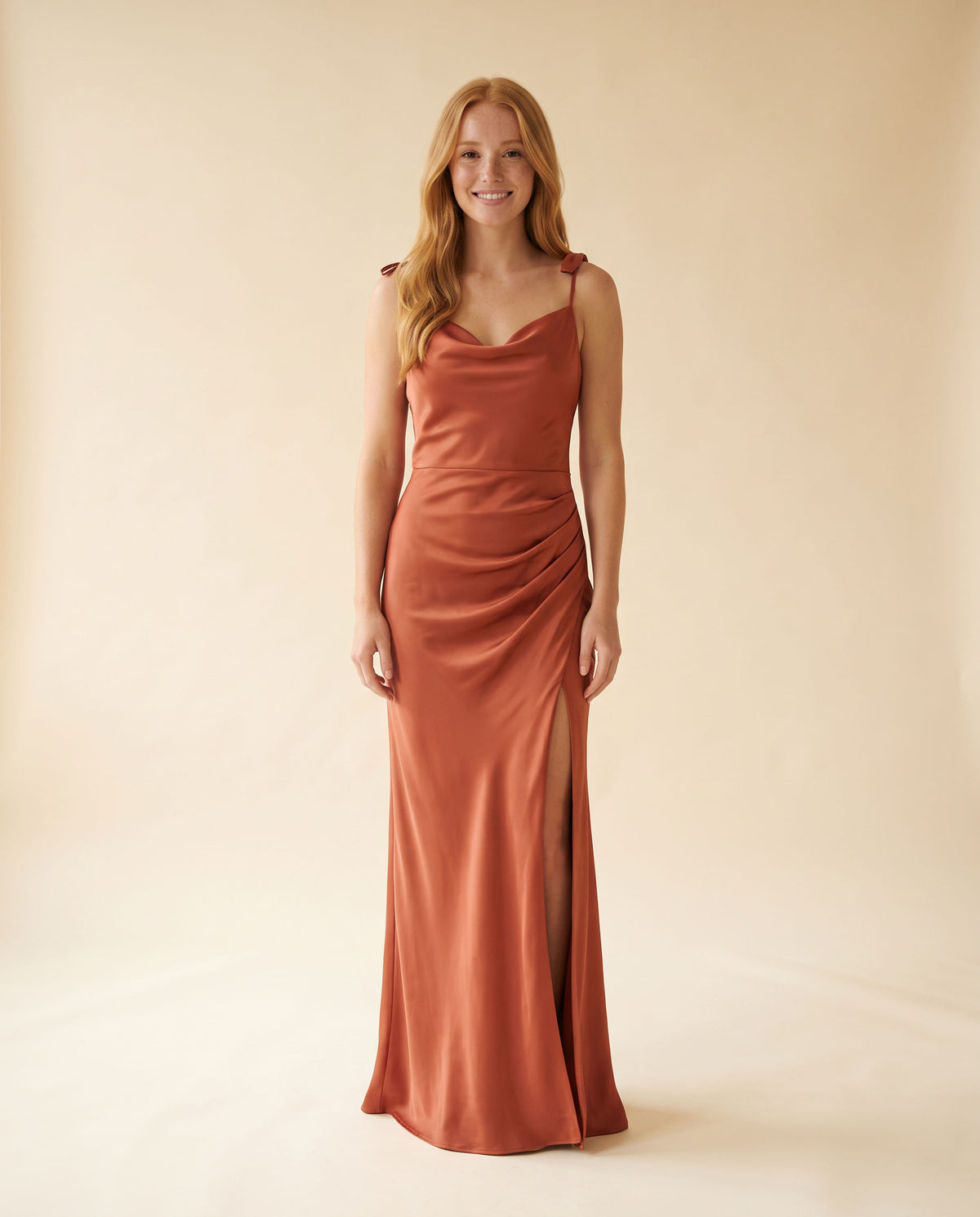 Robe Satinée Sienna