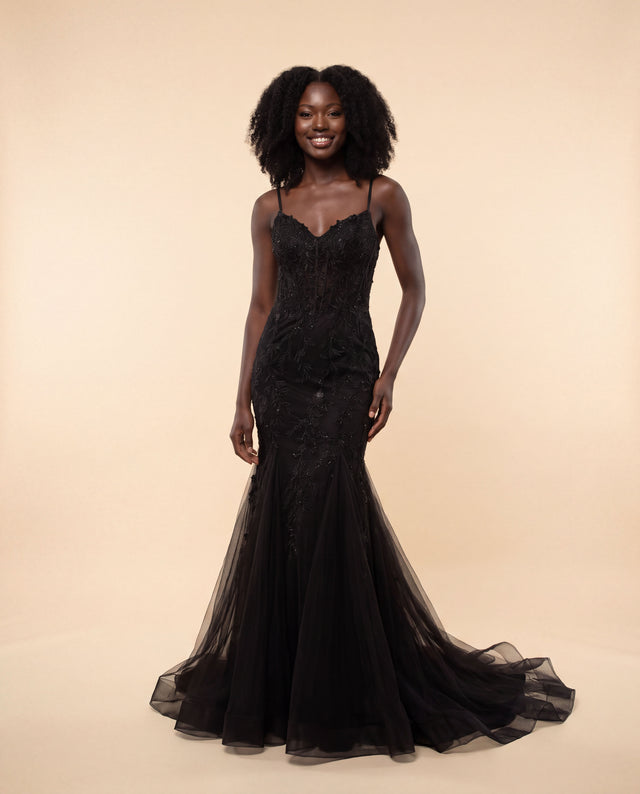 Robe Sirène Noire