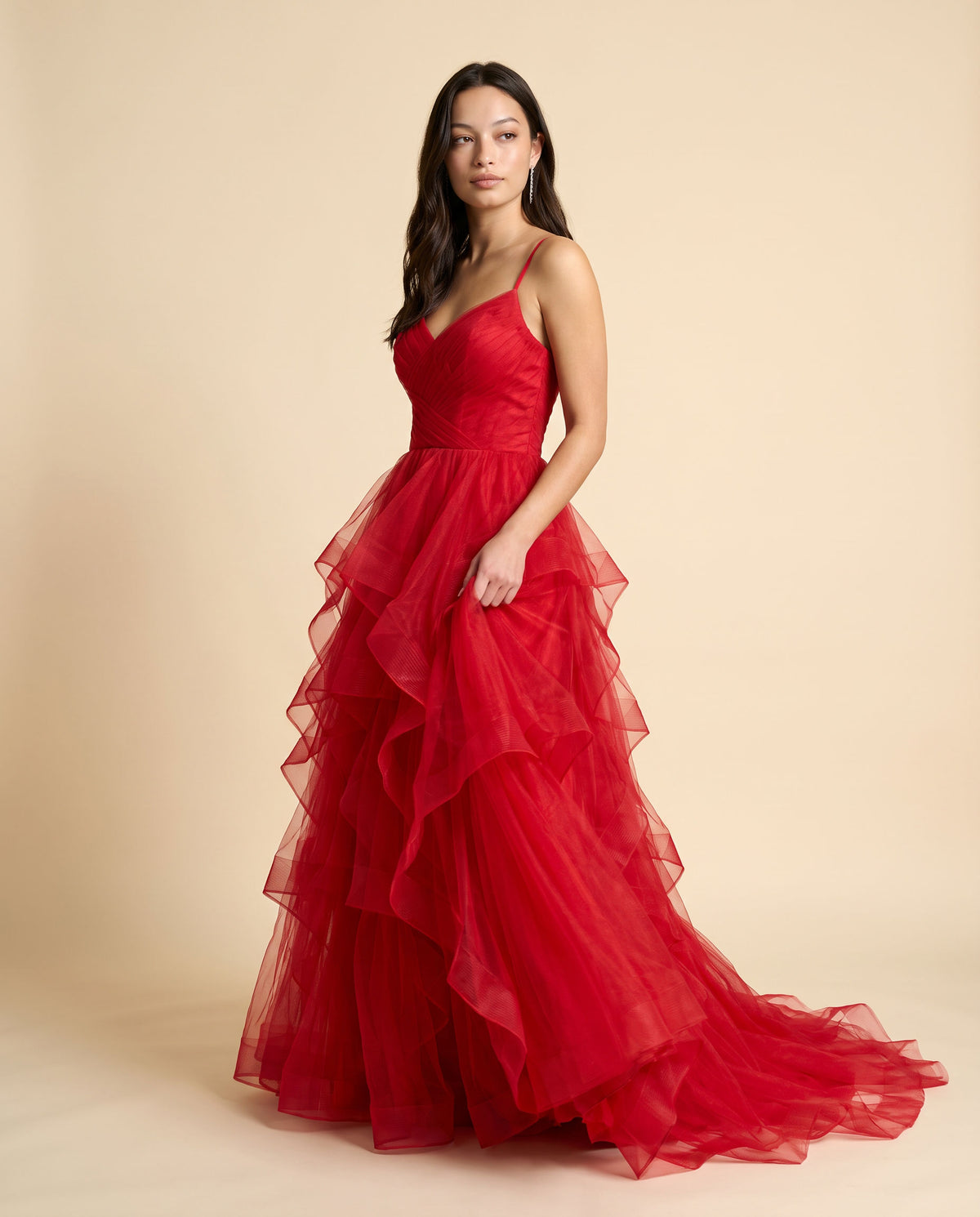 Robe à volants Bourgogne