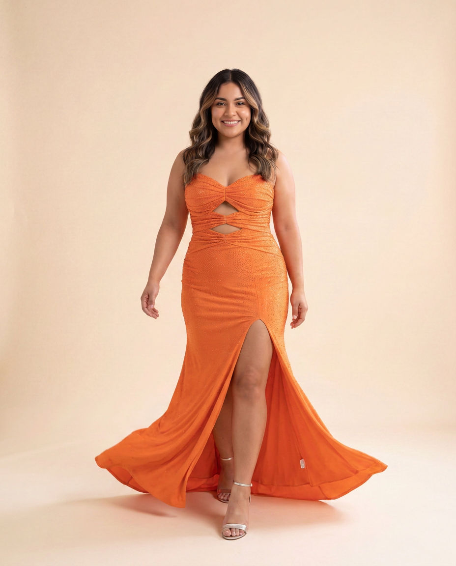 Orange Gown