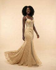 Robe Champagne Gold