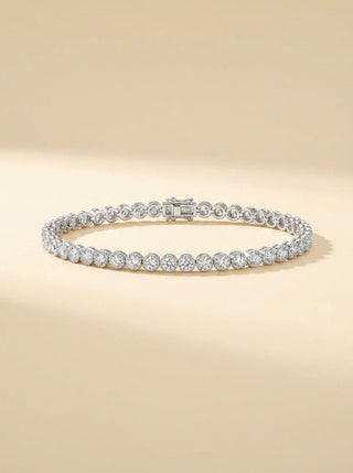 Bracelet Tennis Cristal Argent