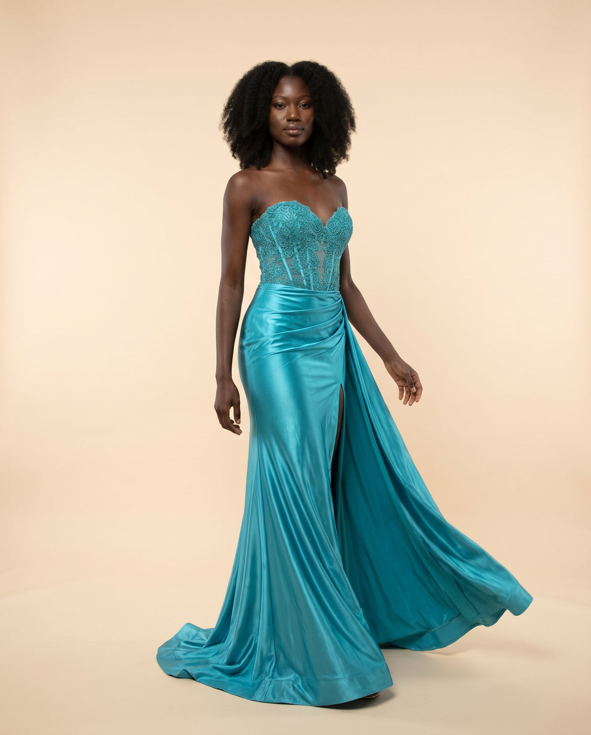 Robe Corset Teal