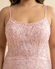 Mermaid Gown Light Pink