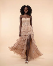 Robe Corset Champagne