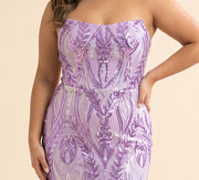 Robe Brillante Lilas