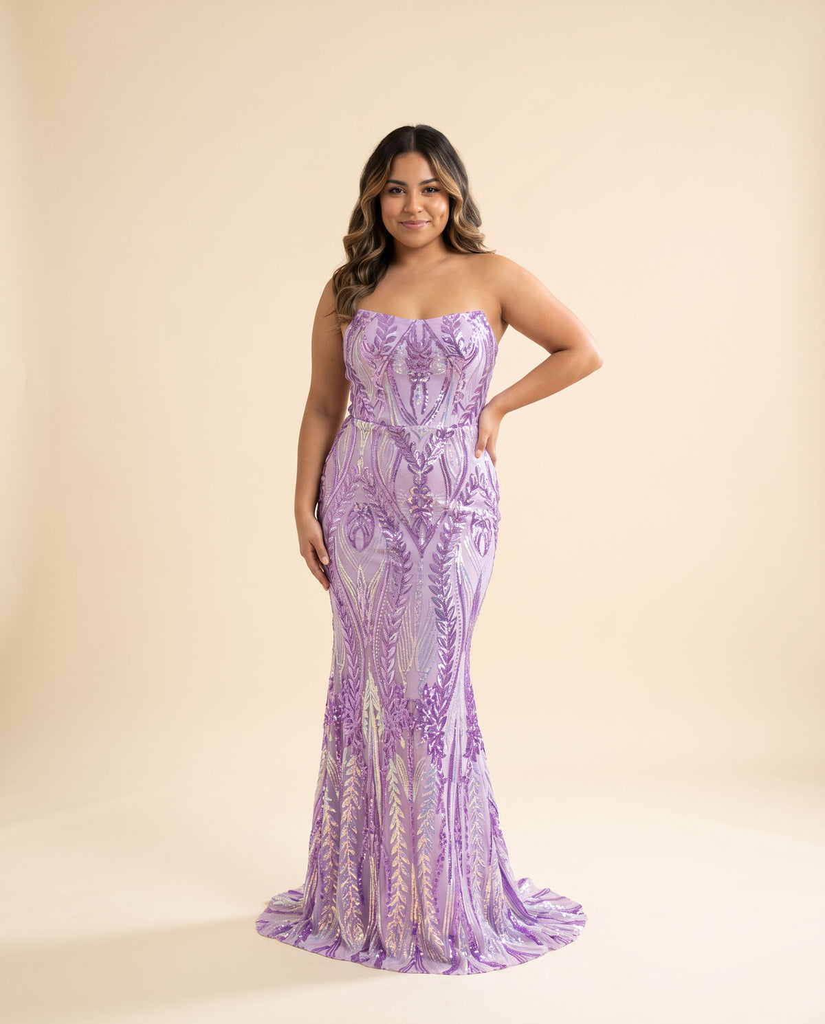 Robe Brillante Lilas