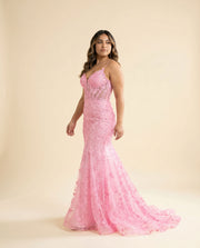 Robe Sirène Rose Bonbon