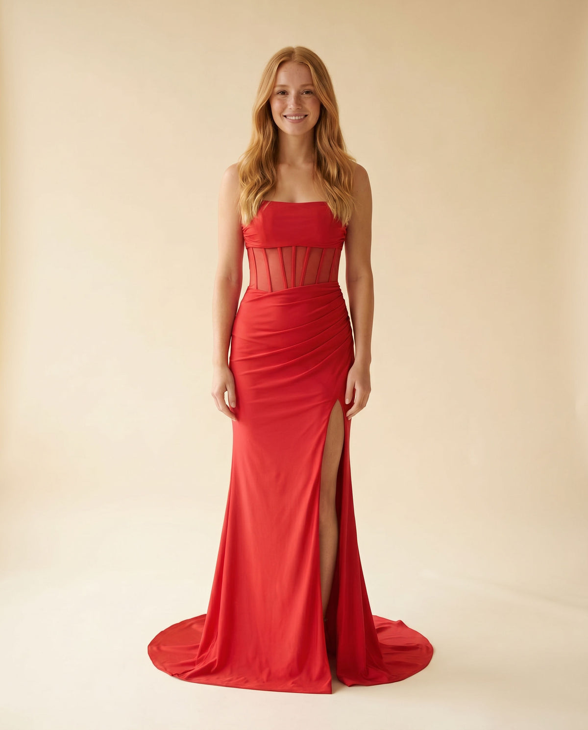Robe Bustier À Corset Royal
