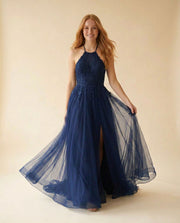 Bustier Gown Navy