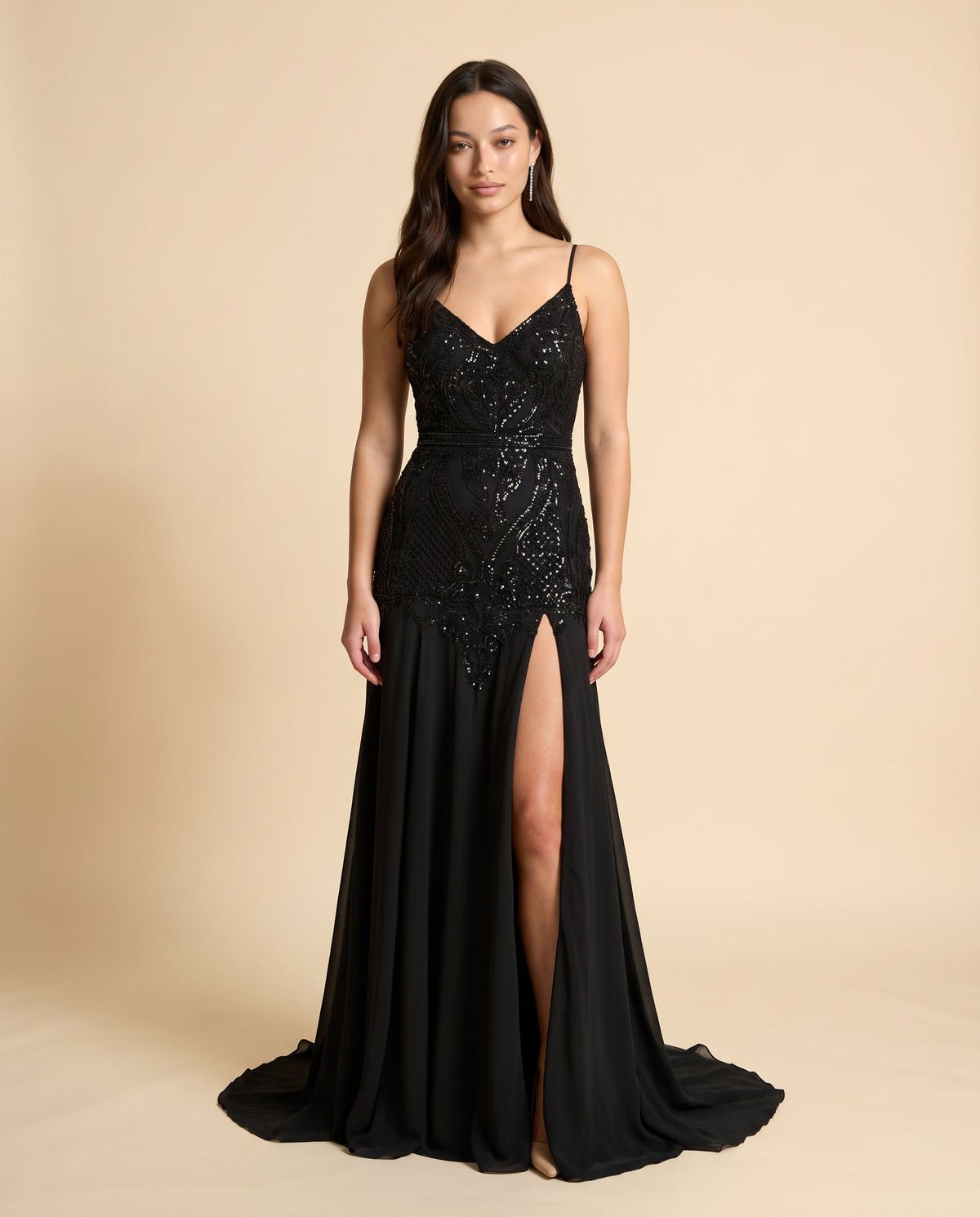 Robe Ajustée Noire