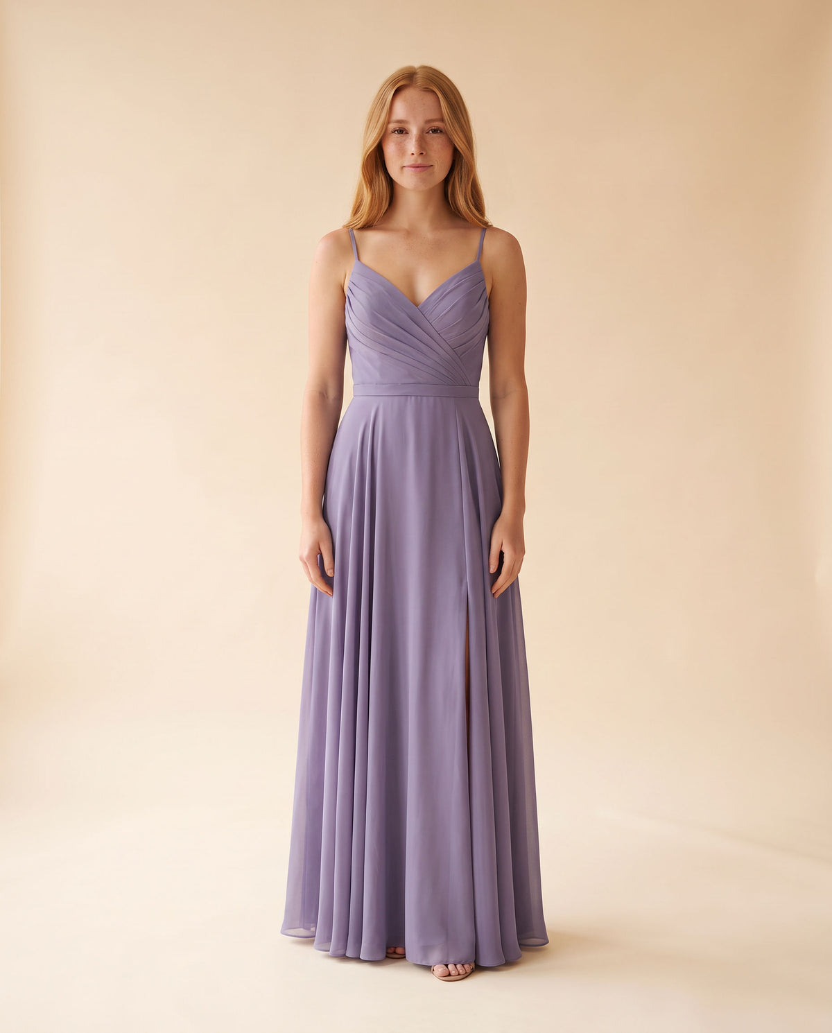 Robe Fluide Gris Fumée