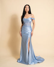 Robe Corset Ajustée Slate