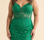 Robe Sirène Émeraude