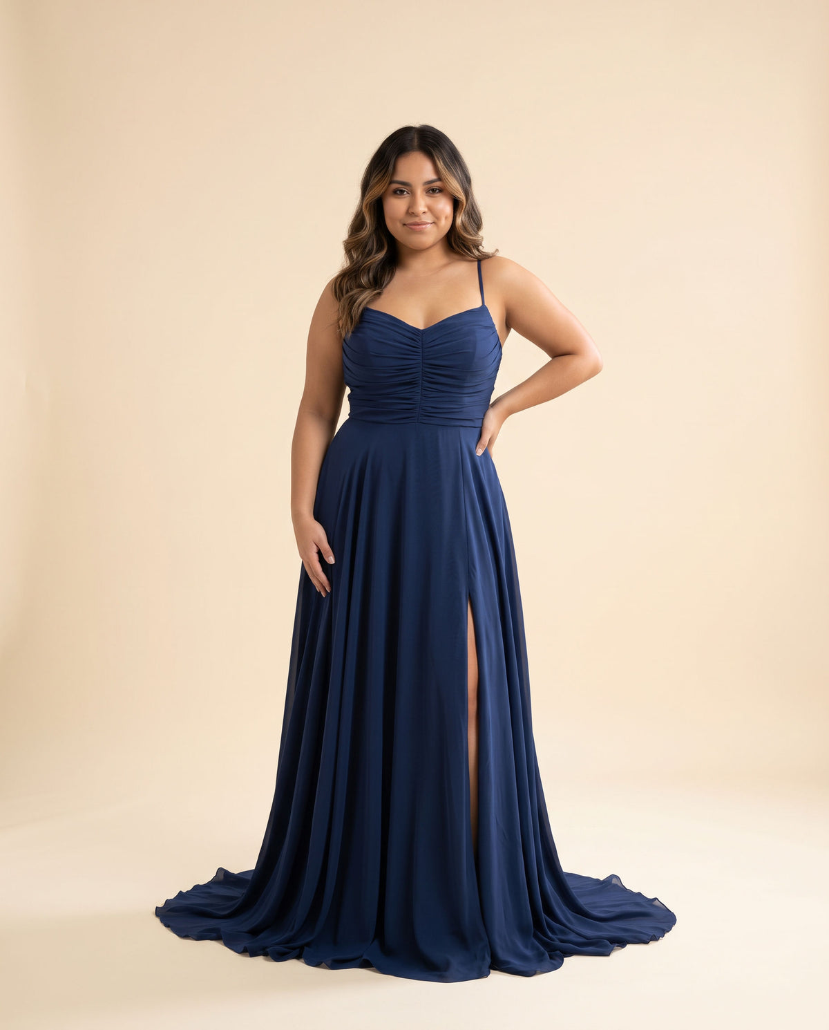 Robe fluide Bleu Marine