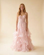 Lace Gown Pink