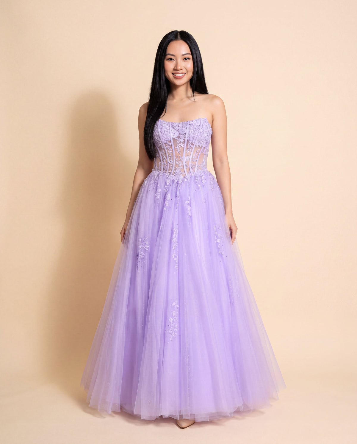 Robe Corset Lilas