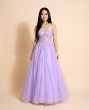 Robe Corset Lilas