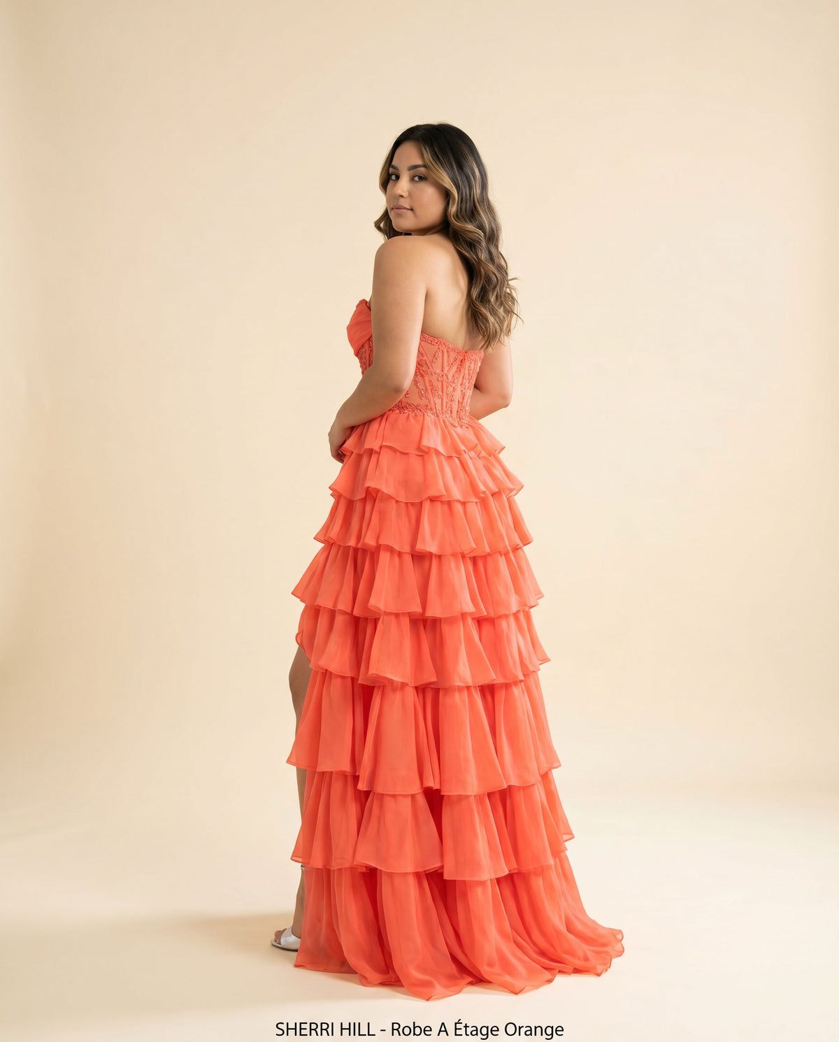Robe A Étage Orange