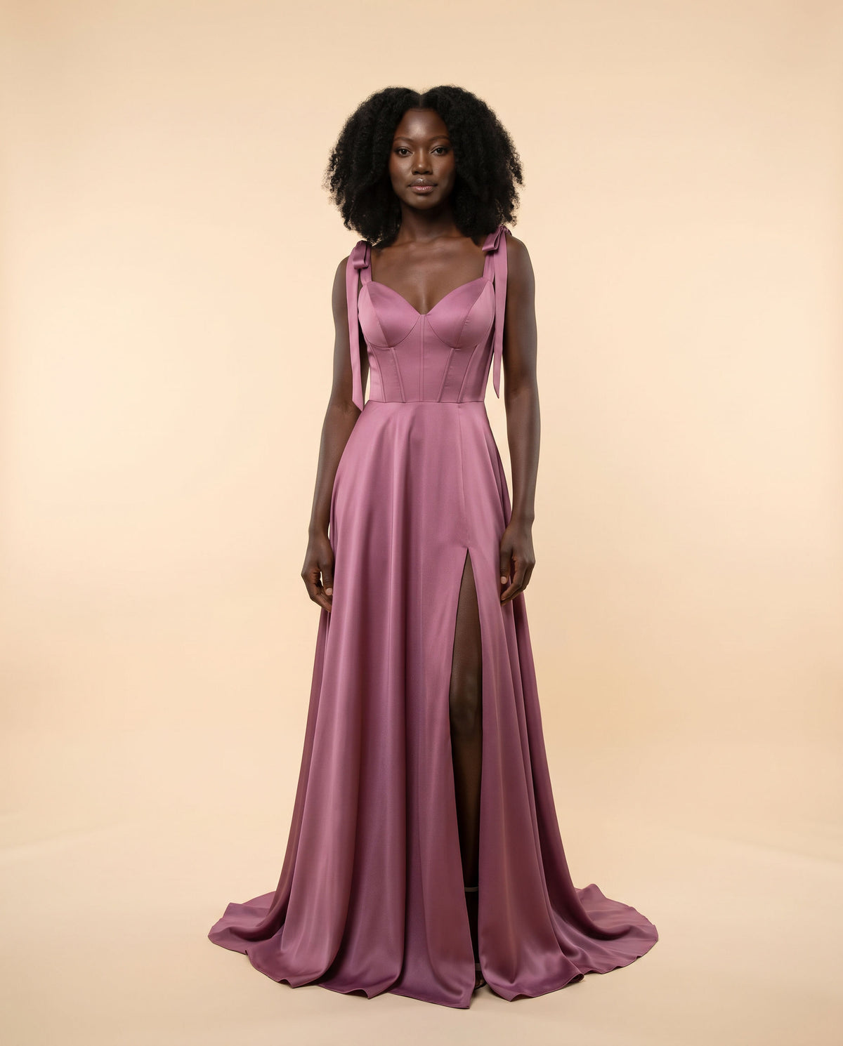 Robe Fluide Mauve EX