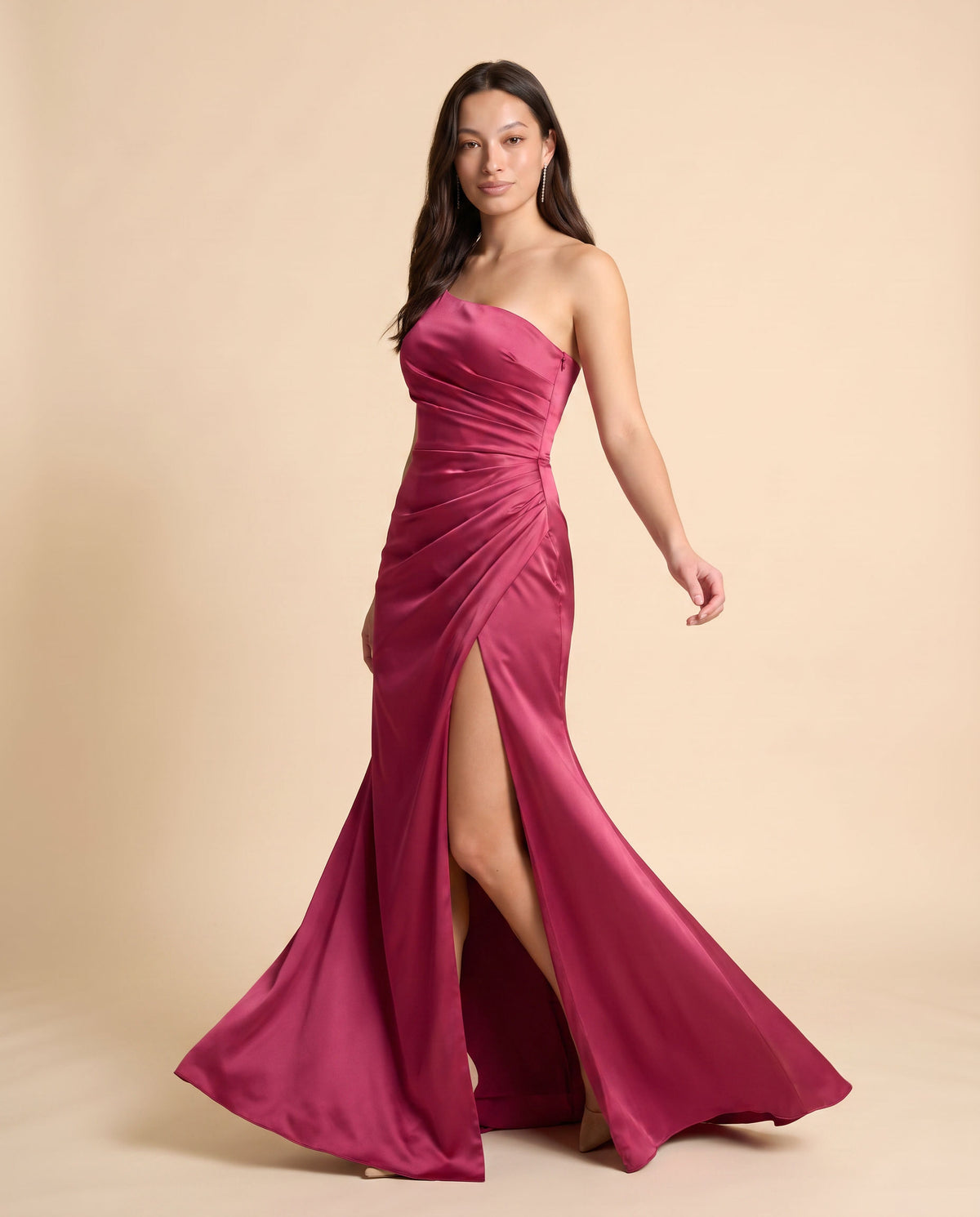 Robe En Satin Berry