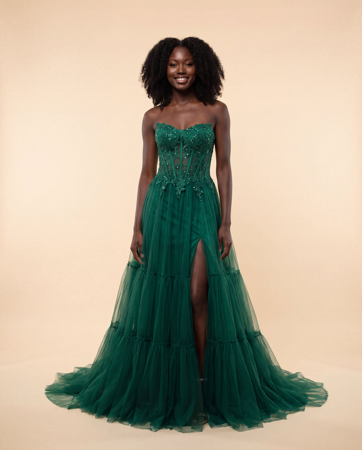Robe Corset Émeraude
