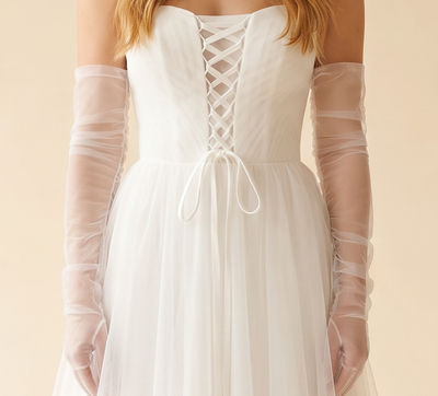 Robe bustier avec manches Bourgogne