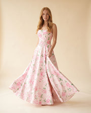 Robe Corset Fleurie