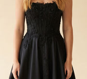 Robe Princesse bustier Noire