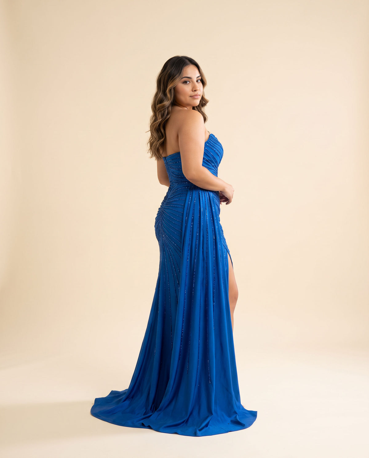 Robe corset scintillante Royal