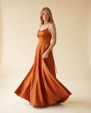 Robe De Satin Menthe