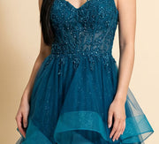 Robe Princesse À Volants Bourgogne