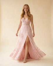 Robe Sirène Rose Pâle