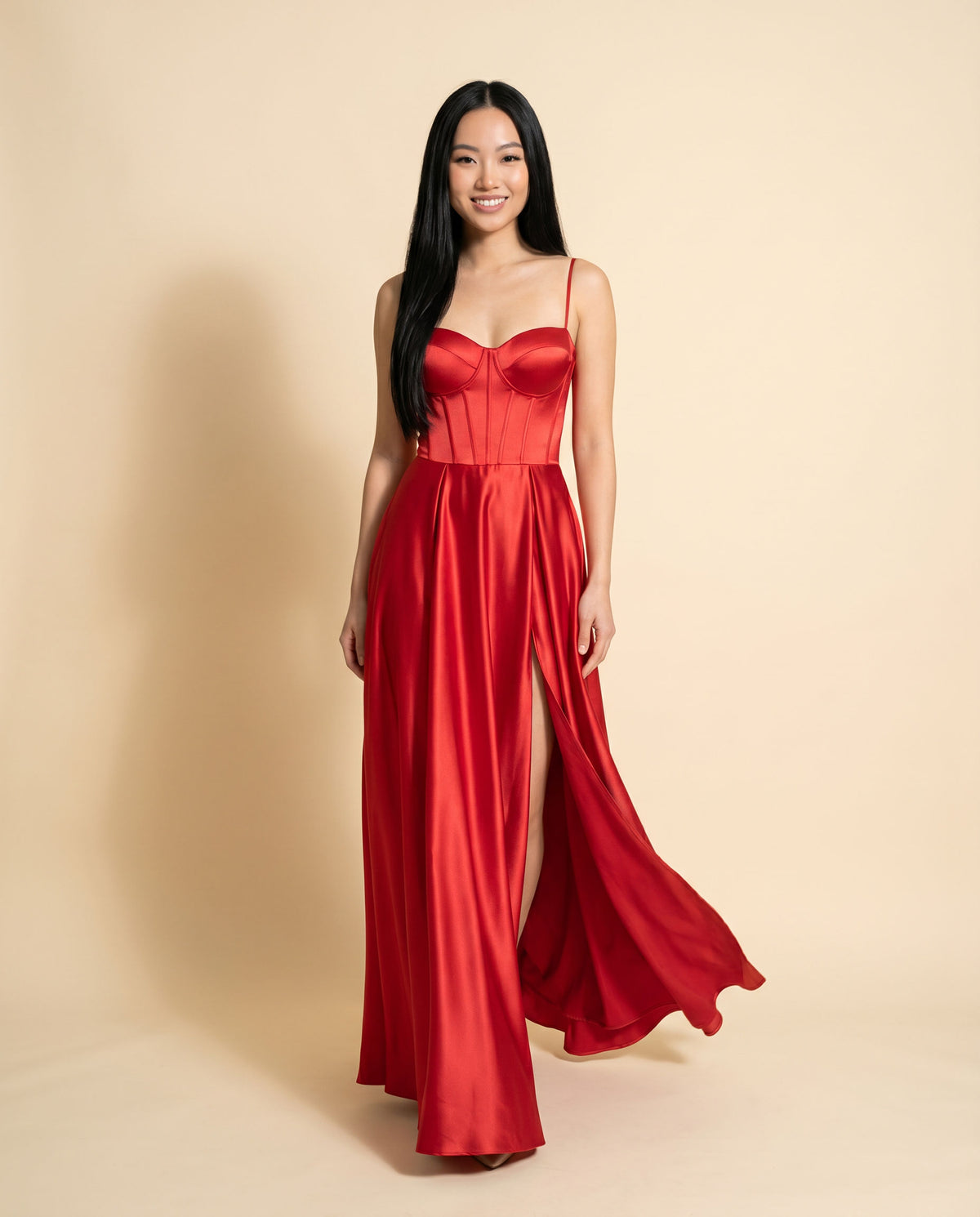 Robe Corset Rouge