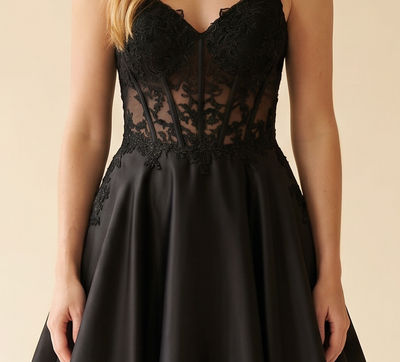 Robe Corset Princesse Noire