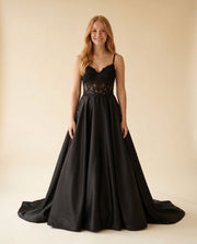 Robe Corset Princesse Noire