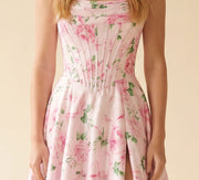 Robe Corset Fleurie