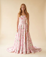 Robe Corset Fleurie