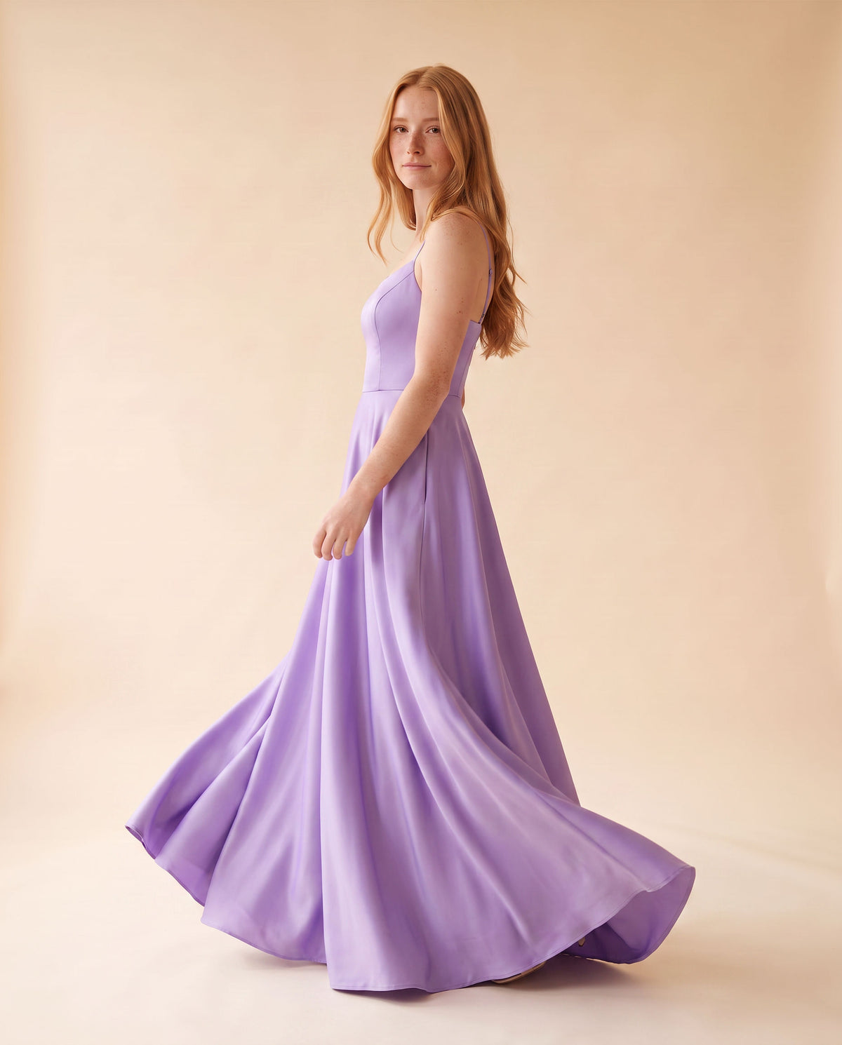 Robe Fleurie Lavande