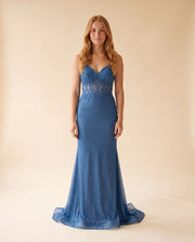 Robe Bleu Pâle