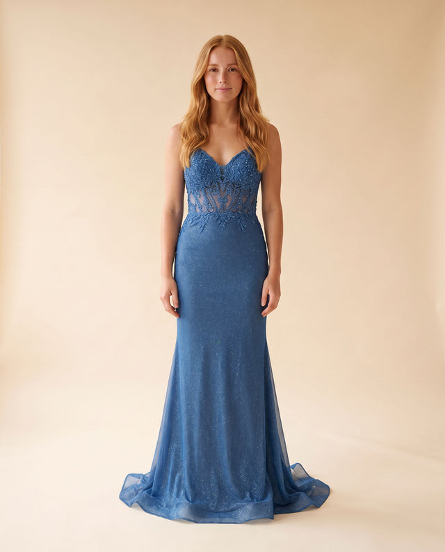 Robe Bleu Pâle
