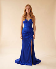 Robe Corset Cobalt