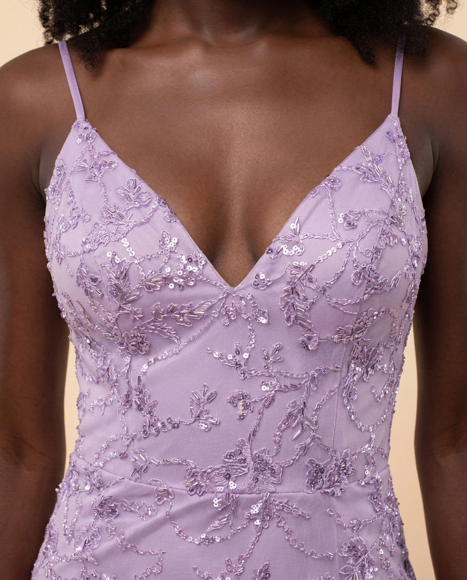 Robe Sirène Lilas