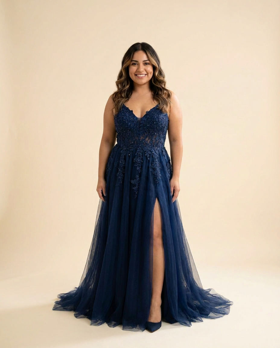Robe Sirène Marine