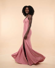 Robe Ajustée Rose Flamboyant