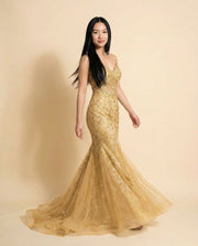 Mermaid Gown Gold